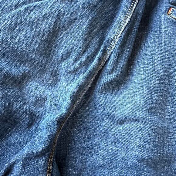 Dickies Shorts Womens Size 22 Denim Blue Board Summer Vintage 00s Y2K - Picture 5 of 8